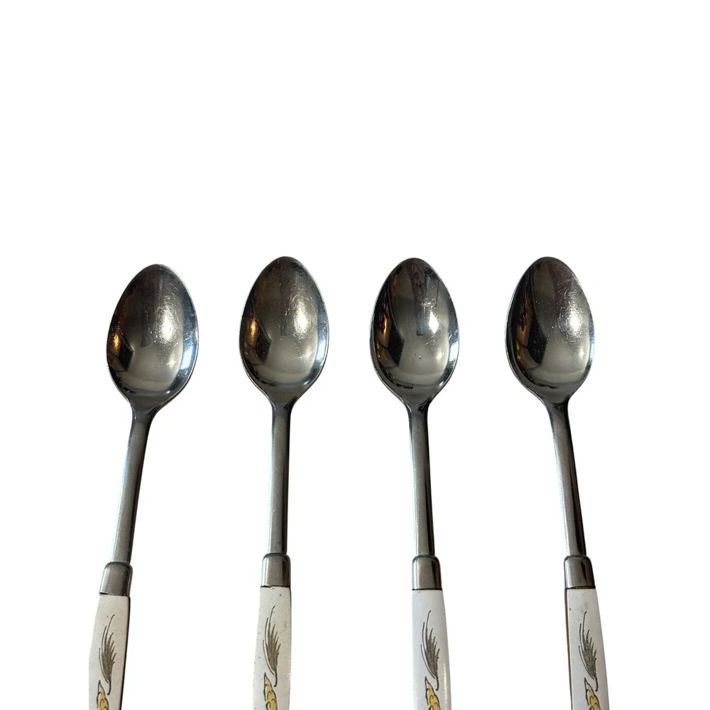 Vintage MCM Epic Japan WheatTeaspoons - Set of 4